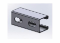 Empire 7101SS1410 FIG 7101 Slotted Strut Channel, 10 ft L 1-5/8 in W 1-5/8 in D 14 ga THK, T304 Stainless Steel, Domestic