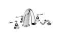 Newport Brass 3-857C-26 Roman Tub Faucet with Hand Shower - Polished Chrome