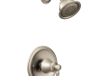 Moen® T2182BN Shower Trim Only, 2.5 gpm Shower, Brushed Nickel