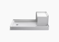 Kohler 1977-0 5' Receptor with Integral Seat - White