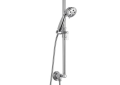 Brizo® 88761-PC Rook™ Hand Shower, 3 in Dia 3 Shower Head, 2 gpm Flow Rate, 60 to 82 in L Hose, 1/2-14 NPSM Connection, Polished Chrome, Import