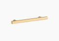Kohler K-25498-2MB Purist(R) 5" Cabinet Pull - Vibrant Brushed Moderne Brass
