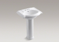 Kohler 2286-4-0 Pedestal Lavatory