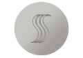 THERMASOL® SVRD-PC SteamVection Contemporary Round Steam Shower Head, 1-3/4 in Dia, NPT Connection, Brass, Domestic