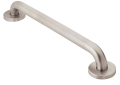 Moen® R8948P Grab Bar, Home Care®, 48 in L x 1-1/2 in Dia, Peened, 304 Stainless Steel, Import