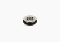 Kohler K-9132-BN Round Shower Drain with Gasket - Vibrant Brushed Nickel