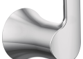 Moen® YB0203CH Model YB0203 Robe Hook, Doux™, 2-3/32 in L x 2-1/2 in W x 2-11/16 in H, 1 Hook, Import