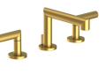 Newport Brass 3130-10 Widespread Lavatory Faucet - Satin Brass