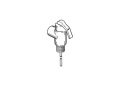 State 9000728045 3/4 inch 150 PSI Temperature/Pressure Relief Valve with 2 inch Shank