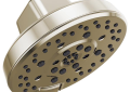 Brizo® 87498-PN Levoir™ Showerhead, 1.75 gpm Min, 4 Sprays, 6-7/8 in Dia Head, Import