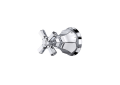 ROHL A4812XMAPCTO Palladian Trim for Volume Controls & Diverters - Polished Chrome
