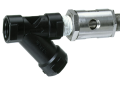 Watts SD3-MF 0061657 3/8 inch Female Inlet x 3/8 inch Flare Outlet Stainless Steel Body Dual Check Backflow Preventer with Atmospheric Vent