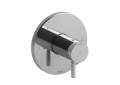 Riobel TRUTM44C Riu 1/2" Thermostatic & Pressure Balance Trim with 2 Functions (No Share) - Chrome