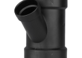 Charlotte ABS 00601 1800 Pipe Reducing Wye, Fitting/Connector: Reducing Wye, 4 x 4 x 2 in Nominal, Hub End Style, SCH 40/STD, ABS, Domestic