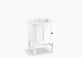 Kohler K-2604-1WA Tresham 24 inch Vanity - Linen White