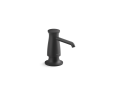 Kohler® 35762-BL Soap/Lotion Dispenser, 16 oz Capacity, Deck Mounting, Brass/Plastic