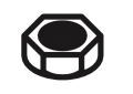 Kohler K-29606 5/16-24 UNF Hex Nut