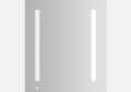 Robern(R) AC2430D4P1R Single Door Medicine Cabinet, AiO, 24 in OAW x 30 in OAH, Aluminum, Satin Anodized