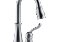 Delta 9978-AR-DST Leland(R) Single Handle Pull-Down Bar / Prep Faucet - Arctic Stainless