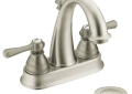 Moen 6121BN Kingsley Two Handle Lever Bathroom Faucet - Brushed Nickel