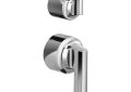 Brizo® HL75P98-PC Levoir™ Pressure Balance Valve With Diverter Lever Handle Kit, Polished Chrome, Import