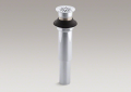 Kohler 7107-CP Decorative Grid Drain without Overflow
