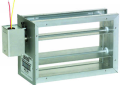 Honeywell ZD10X12/U 10 inch x 12 inch 24 Volt Bottom Mount Parallel Blade Automatic Zone Damper