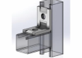 Empire 9024CAZ Corner Angle With Guides, 2 Holes, 2-1/8 in W x 1/4 in THK