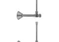 Jaclo® 629-8-62-SB 629-8-62 Quarter Turn Angle Pattern Toilet Supply Kit, 4 Pieces