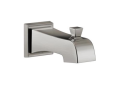 DELTA® RP77091SS Ashlyn® Tub Spout With Pull-Up Diverter, For Use With Monitor® T14064, T1416, T14464 and T14464-LHD Tub/Shower, 7-15/16 in Spout Reach, Brilliance® Stainless Steel, Import