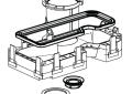 Bosch 8-718-006-944-0 Boiler Flue Gas Collector Assembly