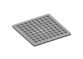 Newport Brass 233-401-26 4" Square Shower Drain - Polished Chrome