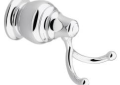 DECORATOR DOUBLE ROBE HOOK CH