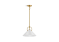 Kohler® 32260-PE01-2GL Pendant, (1) Lamps A19/G25 Lamp, 120 VAC, Brushed Moderne Brass Housing