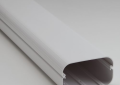 Rectorseal 85204 Slimduct SD-140-W 5-1/2 inch x 78 inch Long PVC Lineset Cover Duct - White