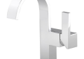 Brizo® 65080LF-PC Siderna® Bath Lavatory Faucet, Commercial, 1.5 gpm Flow Rate, 5-3/4 in H Spout, 1 Handles, 1 Faucet Holes, Polished Chrome, Function: Traditional