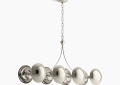 Kohler K-27949-CH08-SNL Vorleigh(R) 44" Linear Chandelier - Polished Nickel