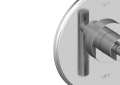 Newport Brass 4-994LBP-26 Balanced Pressure Shower Trim Plate with Handle. Less Showerhead, Arm and Flange - Polished Chrome