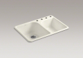 Kohler 5932-4-96 Self-Rimming Kitchen Sink