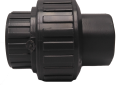 1/2 Inch Schedule 80 PVC Union with FKM Viton O Ring Seal