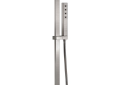 DELTA® 51567-SS-PR Universal Handshower, 1-Function Shower Head, 1.75 gpm Flow Rate, 60 to 82 in L Hose, NPSM Connection, Lumicoat™ Stainless, Import