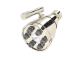 ROHL MB0190PN 3" Graceline 6-Jet Adjustable Showerhead - Polished Nickel