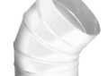 Southwark UG45-1026 10" 26 Gauge Warm Air PCD 45 Degree Elbow