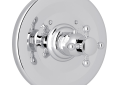 Rohl A4914XM-PC Trim Only For Thermostatic/Non-Volume Controlled Valve with Cross Handle - Polished Chrome