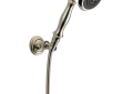 Brizo® 85810-PN Tranditional Hand Shower, Baliza®, 3 Shower Head, 2 gpm, 60 to 82 in L Hose, 1/2-14 NPSM Connection, Polished Nickel, Domestic
