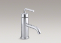 Kohler K-14402-4A-CP Purist Single Handle Bathroom Faucet - Polished Chrome