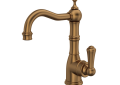 ROHL U.4739EB-2 Edwardian Single Lever Single Hole Bar & Food Prep Faucet - English Bronze
