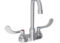Elkay® LK406GN04T4 Centerset Bathroom Faucet, Polished Chrome, 2 Handles, 1.5 gpm Flow Rate
