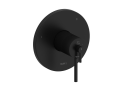 Riobel TGS45BK GS 1/2" Thermostatic & Pressure Balance Trim with 5 Functions (Shared) - Black
