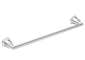 Moen® YB0818CH Towel Bar, Arris™, 18 in L Bar, 3.74 in OAD x 3.13 in OAH, Brass, Polished Chrome, Import